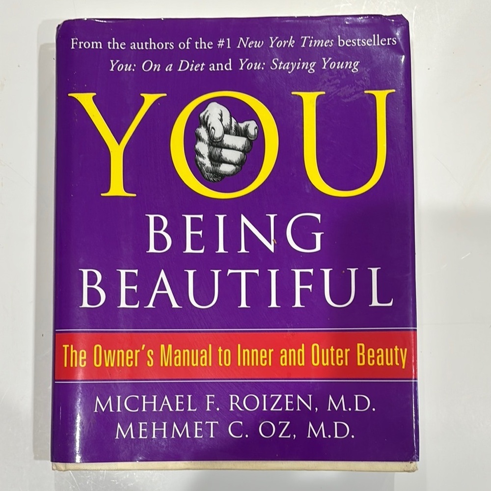 You Being Beautiful Book by Michael F. Roizen and Mehmet C. Oz - Purple Cover